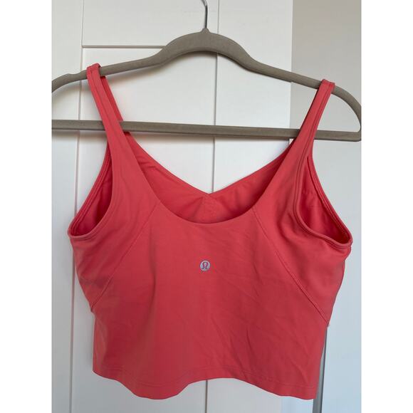 Lululemon Women's Align Tank Top Raspberry Cream, Size 10, EUC - Picture 2 of 3